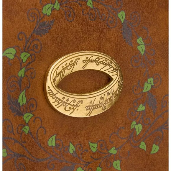 Her Universe The Lord Of The Rings One Ring Leaves Messenger Bag and Wallet NWT - Picture 5 of 11
